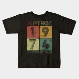 Vintage 1974 Kids T-Shirt